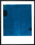 Diptychon Blau, c.1963 Arte por Max Ackermann