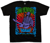 Jimi Hendrix- Live In Concert Tshirts