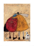 Hugs On The Way Home Reproduction procédé giclée par Sam Toft