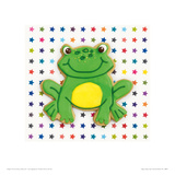 Happy Hoppy Frog Giclee Print by Howard and Lauren Shooter and Floodgate