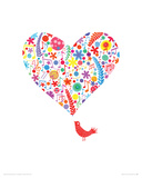 Singing My Heart Out Giclee Print by Alys Paterson
