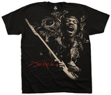 Jimi Hendrix- Scream Freedom T-shirts