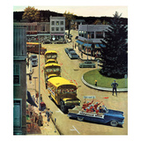 "Glenville High Boosters", October 31, 1959 Reproduction procédé giclée par Ben Kimberly Prins