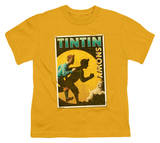 Youth: The Adventures of TinTin - Tintin & Snowy Flyer T-Shirt