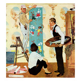 "Den Into Nursery", November 22, 1958 Giclee Print by George Hughes