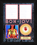 Bon Jovi - "Livin' On A Prayer" Framed Memorabilia