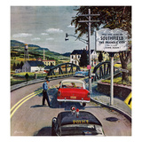 "Friendly City", June 9, 1956 Reproduction procédé giclée par Ben Kimberly Prins