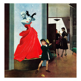 "Mannequin", March 1, 1952 Reproduction procédé giclée par George Hughes
