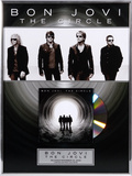 Bon Jovie - "The Circle" framed CD Framed Memorabilia