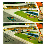 "Where the Girls Are", August 17, 1957 Giclee Print by Thornton Utz