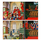 "Women's Choir", May 3, 1958 Giclée-Druck von Thornton Utz