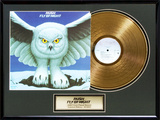 Rush - "Fly By Night" Gold LP Framed Memorabilia