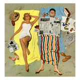"Sunscreen", August 16, 1958 Giclee Print by Kurt Ard