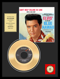Elvis Presley - "Can't Help Falling in Love" Gold Record Framed Memorabilia