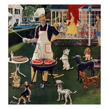 "Hot Dogs", September 13, 1958 Giclee Print by Ben Kimberly Prins