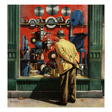 "Power Tool Window Shopping", November 10, 1951 Reproduction procédé giclée par Stevan Dohanos