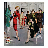 "Perfect Fit", January 10, 1959 Giclee Print by George Hughes