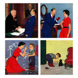 "Anger Transference", March 20, 1954 Giclee Print by Richard Sargent
