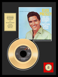 Elvis Presley - "Are You Lonesome Tonight" Gold Record Framed Memorabilia