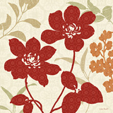 Floral Shadows I Print by Lisa Audit