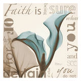 Faith, Blue Calla Lily Prints by Albert Koetsier