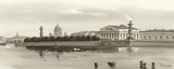 Strelka, Tip of Wassili Island, St. Petersburg Prints by Ryazanov 