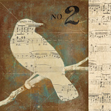 Bird Silhouettes I Poster by D. Salusti