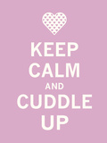 Keep Calm Cuddle Affiches