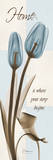 Home, Blue Tulip Prints by Albert Koetsier