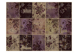 Imagine Relax, Purple Prints by Carol Kemery
