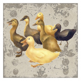 Dancing Ducks Prints by Carol Kemery