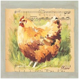 Poule Rousse Affiches par Pascal Cessou