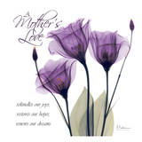 Mothers, Purple Tulips Sztuka autor Albert Koetsier