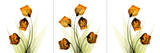 Sandersonia Triple in Gold Art by Albert Koetsier