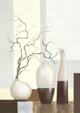 Medley in Brown I Prints by David Sedalia