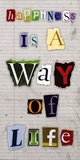 Ransom Notes: Happiness Reprodukcje autor Carole Stevens