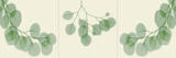 Leaf Triple in Green II Láminas por Albert Koetsier