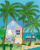 Conch House Print by Wendy McKinney