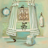 Glass Tile Bath II Poster par Silvia Vassileva