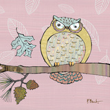 Pastel Owls III Pósters por Paul Brent