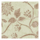 Soft Beige Blooms Prints by Carol Kemery