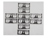 One Dollar Bills, c.1962 Reprodukcje autor Andy Warhol One Dollar Bills, c.1962 Reprodukcje autor Andy Warhol