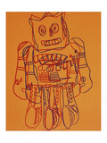 Moon Explorer Robot, c.1983 (orange) Posters por Andy Warhol Moon Explorer Robot, c.1983 (orange) Posters por Andy Warhol