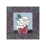 White Grapes Giclee Print by Hussey 