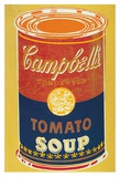 Colored Campbell's Soup Can, c.1965 (yellow & blue) Kunst von Andy Warhol