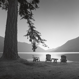 Crescent Lake I Prints by Moises Levy