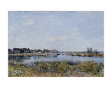 Saint-Mammes, Le Matin Affiches par Alfred Sisley