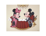 A Toast to Mickey and Minnie Prints