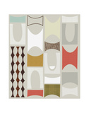 Road Blocks A Prints by Jenn Ski