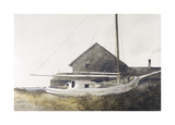 En dique seco Lámina giclée por Ray Hendershot